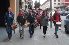 Deustuko jaietan buruhandiak kalean