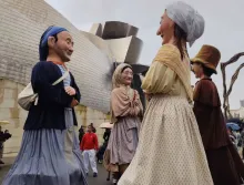 Bilbon erraldoiak dantzan